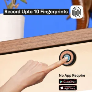 Biometric Smart Premium Furniture Lock - Brown 14 10 4ca8353f 7cf3 4455 9adc 716081968c54 1100x