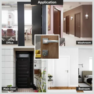 SM-01-01-01 Yale SM series Mortise Lock Comboset with Rose and Escutcheons, Cylinder with Knob inside and keys Outside, SS Finish