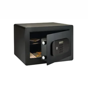 High Security Compact Digital Safe Locker PIN, Black