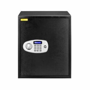 Yale Standard Professional X-Large Electronic Safe locker with Pincode Access- 59 litres, Black