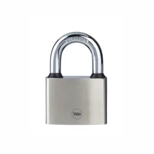 Y112/30/121/1 Yale 30mm Iron Disc Padlock with3 Retaining Keys (Silver Finish)