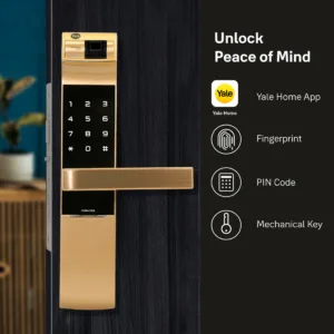 YDM 4109 A Series Biometric Smart Lock Gold 4 1 8328650a c763 484c add9 195675d0323a 1100x 1