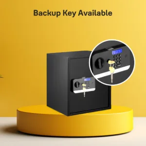 Yale Stellar 390/db2 Biometric Safe - Locker with Keypad Extra Large for Home and Office 390/DB2 41Litres 9 23 1100x 1