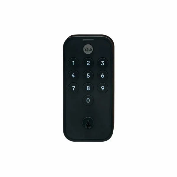 Yale TYE Digital Lock, Black Color, with PIN and Manual Key