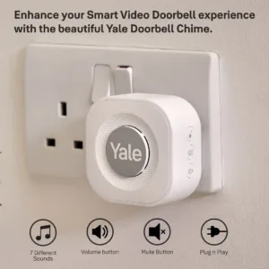 Yale Smart Video Doorbell 1080p Full HD image, live viewing, and night vision, Works on Yale Home app 8 4 f0919fe0 b19f 4385 af4b adae758f8a82 1100x