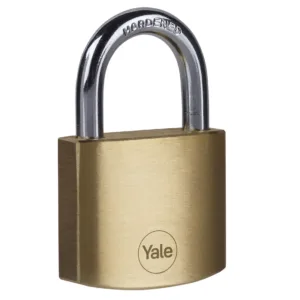 Y110B/40/122/1 Yale 40mm Brass Padlock with 3 Regular Keys (Brass Finish) 2 5052847099483.MAIN 1100x