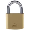 Y110B/40/122/1 Yale 40mm Brass Padlock with 3 Regular Keys (Brass Finish) 9 Y110B/40/122/1 Yale 40mm Brass Padlock with 3 Regular Keys (Brass Finish)