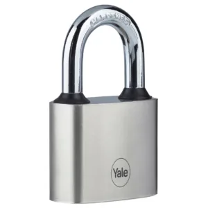 Y112/40/124/1 Yale 40mm Iron Disc Padlock with3 Retaining Keys (Silver Finish) 3 5052847111291.MAIN 1100x