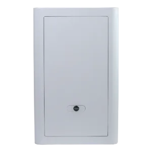 Classic Fingerprint Safe Locker for home and office 580/W1 - White, Multi Bolt Locking