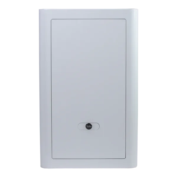 Classic Fingerprint Safe Locker for home and office 580/W1 - White, Multi Bolt Locking