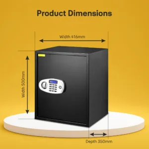 Yale Standard Professional X-Large Electronic Safe locker with Pincode Access- 59 litres, Black 10 5 f1a4c997 fa4e 483d 9e23 fe95f2f6045c 1100x