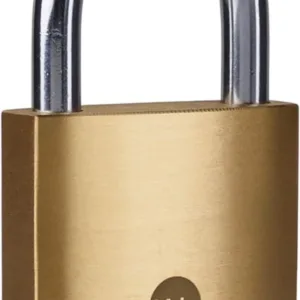 Y110B/50/126/1 Yale Brass Padlock with Hardened Steel Shackle, Brass finish 2 61eMMdBGoML. AC SX425 1100x