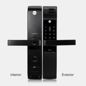 YDM 7116A Smart Lock, Matt Black with Fingerprint, PIN Code, RFID Card, Mechanical Key, Bluetooth module, Works with Yale Home App 13 7 b57ec18f 891a 449f b660 fb34079a2930 1100x