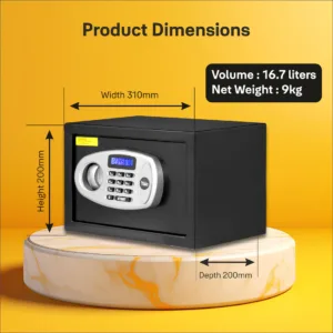 YSS/200/DB2 Small Security Safe locker with Pincode Access- Black - Copy 8 9 ed18d279 48e6 4c24 b31b 2b9ea4eb2f7d 1100x