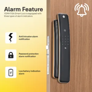Yale Luna Pro Smart Lock - Fingerprint, PIN, RFID and Manual Key (Bluetooth Module and Wifi Bridge Included) 6 All Pages 8 1100x