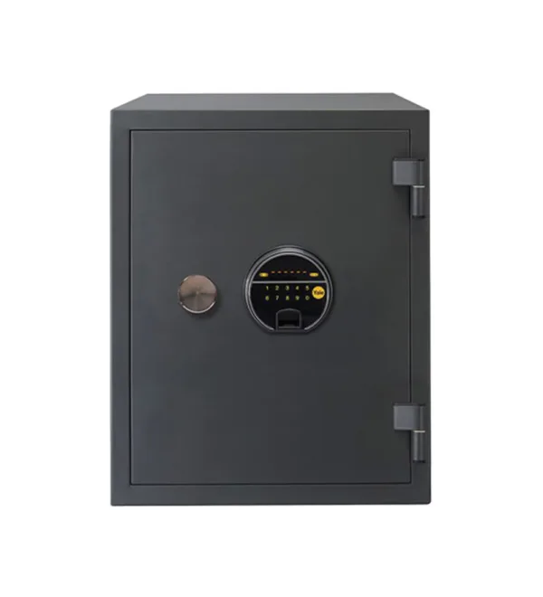 Biometric Safe Locker, 60 Min Fire Resistance, Black, 25 Litre