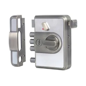 CBR-Cinco 500,Latch & DeadBolt Main Door Lock, Knob Inside, Antique Brass 6 CBR 500AB 06