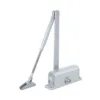 DCR 502 Door Closer, EN Size 2, door weight upto 45kg, Silver. Surface mounted