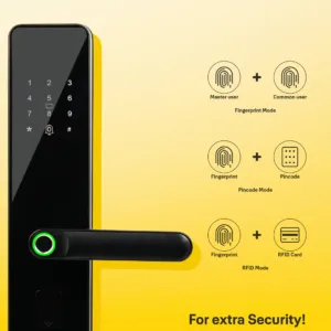 YDME 100 NXT Black Smart Lock