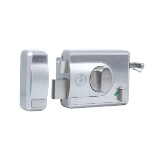CBS-Cinco Stark Series Premium Rim Main Door Lock , Knob Inside, Silver 2 CBS-Cinco Stark Series Premium Rim Main Door Lock , Knob Inside, Silver