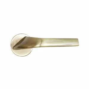 YPBL-802 Solid Brass Premium Lever Handle, Antique Brass 2 MainImage 4 1100x
