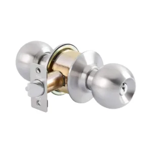 CA5127 Knobset 60/70mm B/S, Entrance, Satin Steel