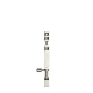 6", Square Stainless Steel Tower Bolt, Stainless Steel Matt