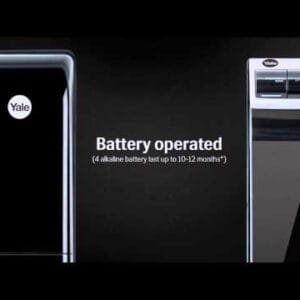 Biometric Smart Lock, Black