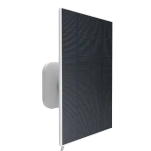 Yale Solar Panel Charger for Smart Outdoor Camera, weather resistant with built-in 2 meter long USB- cable