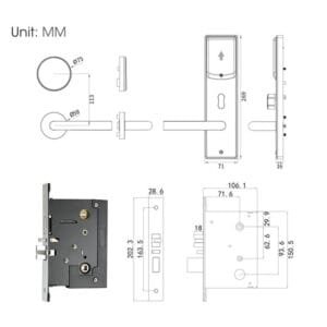 RFID Split Hotel Door Lock – Modern Key Card Lock System with Intelligent Access Management 4 161c02c8aa8e4252dd8fa26b4efef7a8 medium