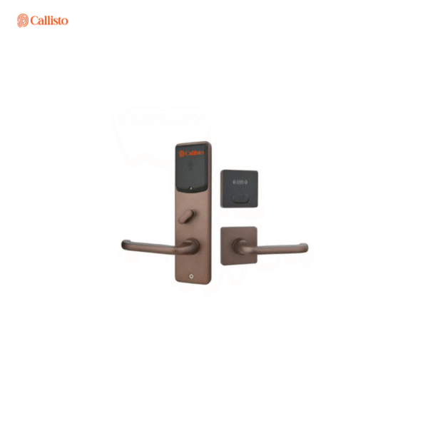 RFID Split Hotel Door Lock – ANSI Mortise Smart Keyless Entry System with RFID Card Access