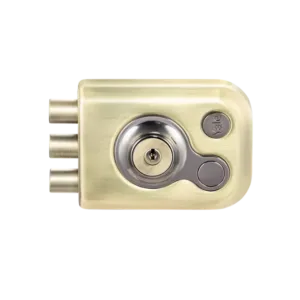 Yale Kratos KRT-3B-DC-ABM/BN, 3 Deadbolt RIM Lock for main doors