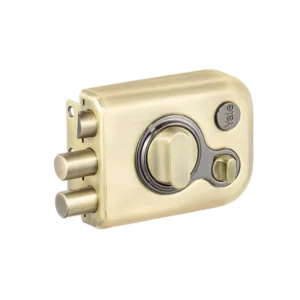 Yale Katros Rimlock KRT-LB-TT-ABM/BN – Tribolt, 2 Deadbolts & 1 Latch Bolt, Knob Insid, 4 Dimple Keys (Antique Brass Matt and Black Nickel) 6 IMG 4223 1x1