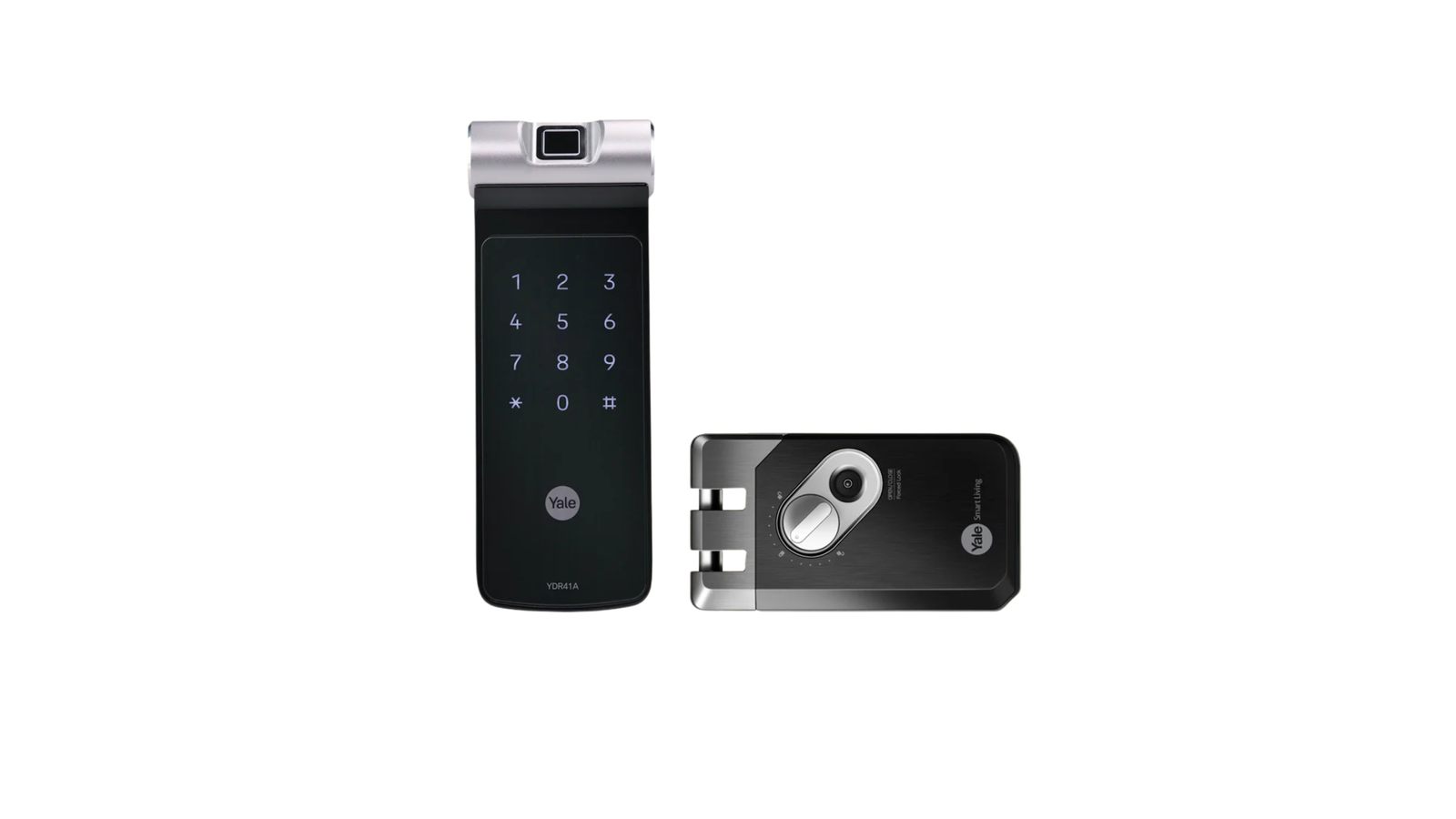Sliding door wardrobe lock