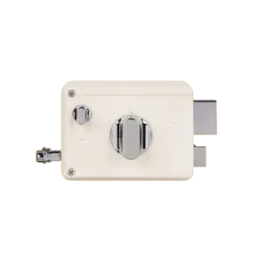 Yale Essential YE-NL-LB-TT-DK-IN Night Latch Rim Lock , 1 Deadbolt and 1 Latch Bolt, Thumbturn, 4 Dimple Key