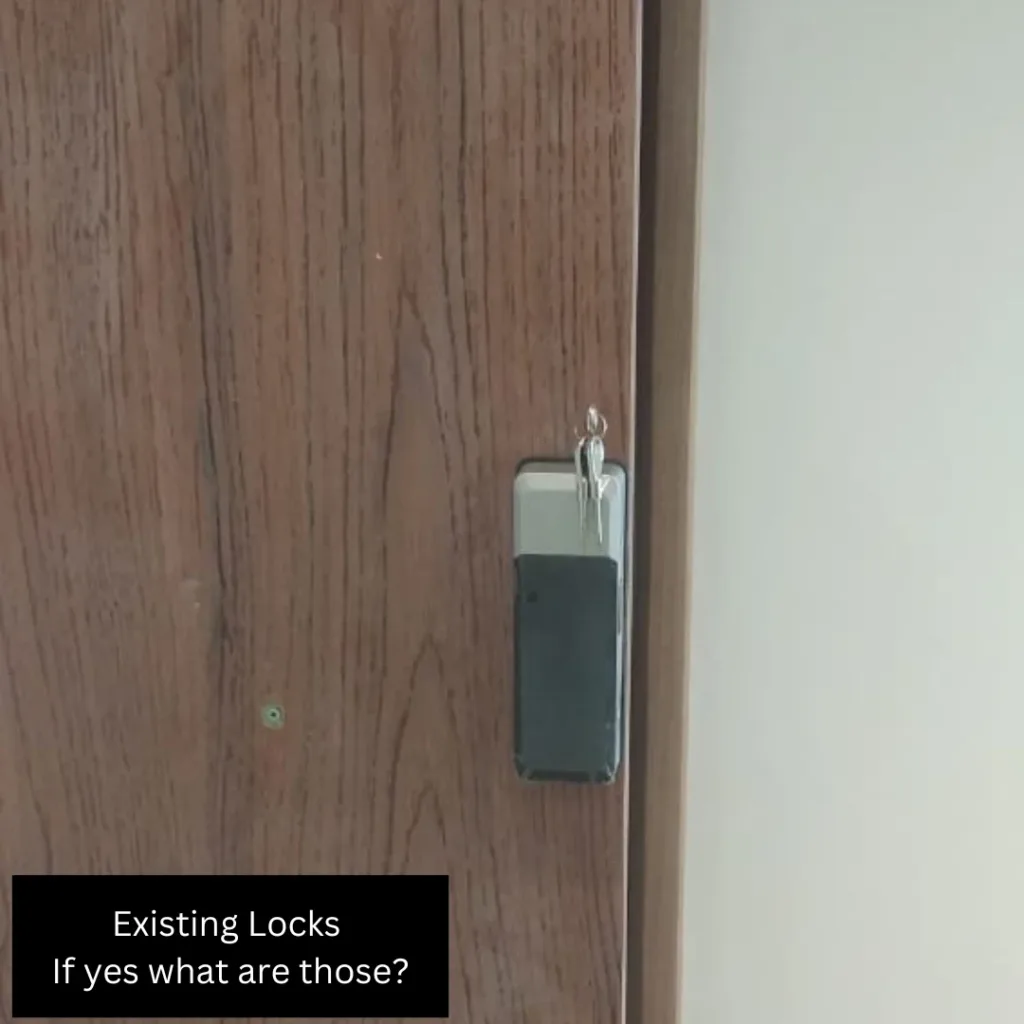 How to check door thickness