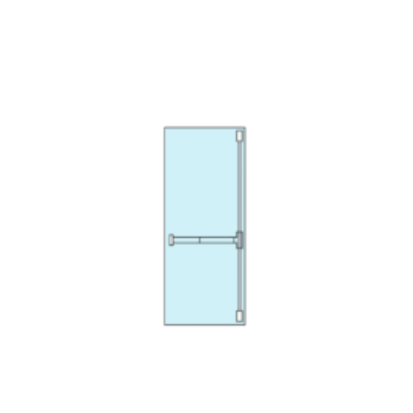 YALE DOUBLE POINT PANIC BAR YPEVR 506P