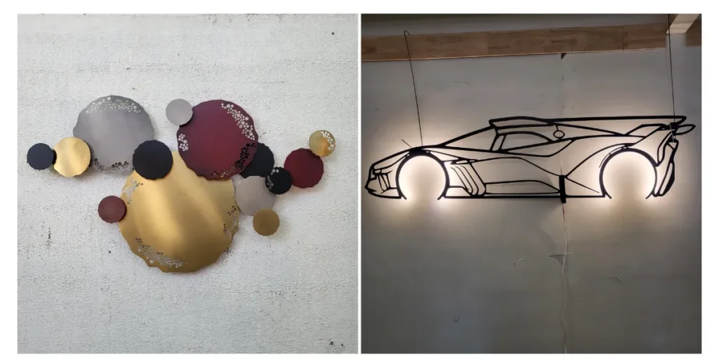 home decor designs/ metal wall art in bangalore