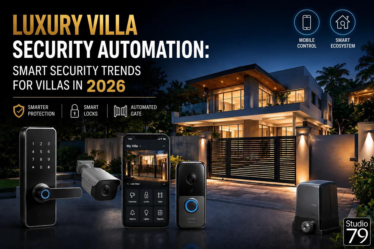 Luxury Villa Security Automation