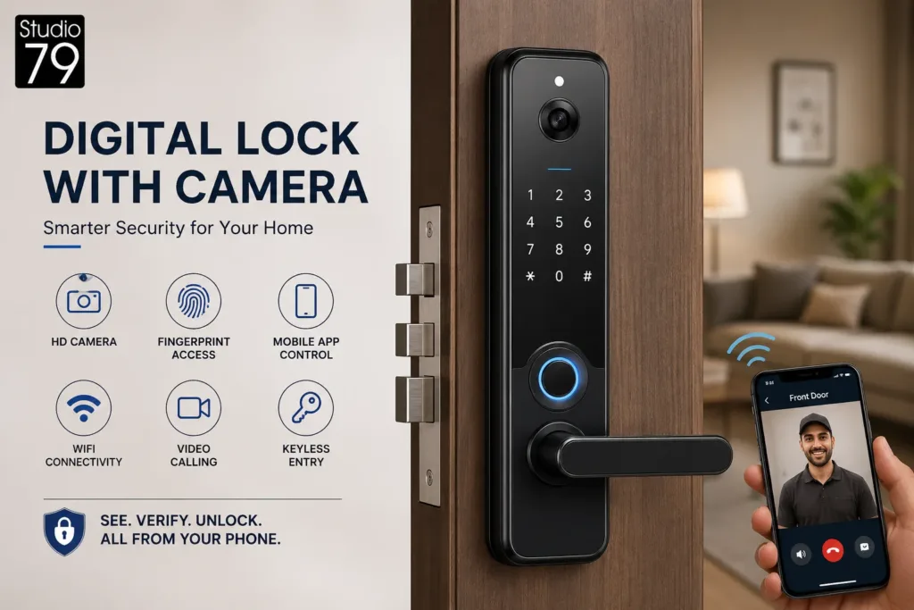 Digital Lock for Main Door with Camera in India 2026 1 digital lock for main door with camera