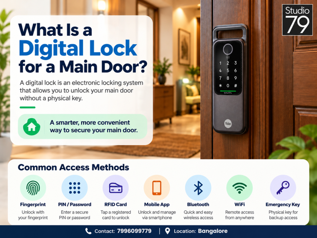 Digital Locks for Main Door: Best Options for Indian Homes in 2026
