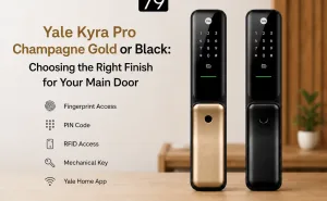 Yale Kyra Pro Champagne Gold and Black