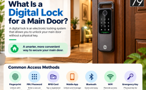 digital locks for main door
