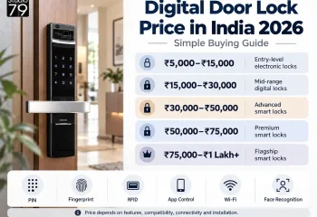 digital door lock price in India